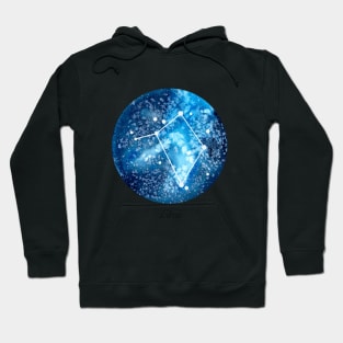 Libra Constellation | Star Sign | Watercolor Hoodie